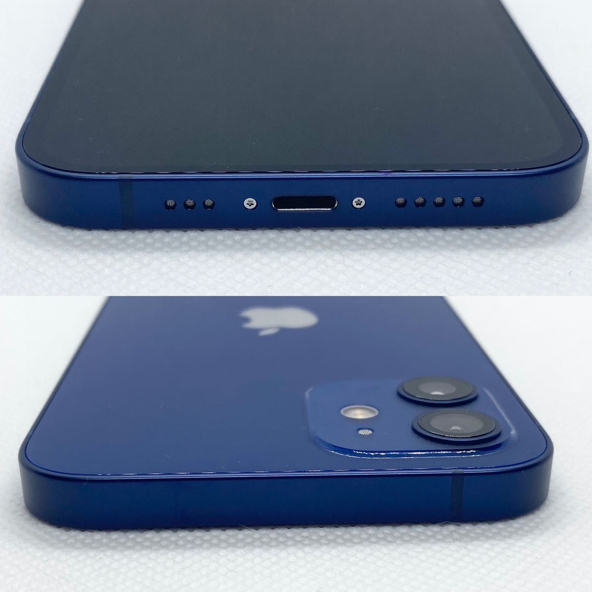 【Apple修理完了品】iPhone 12／128GB／ブルー／SIMフリー／バッテリー100%