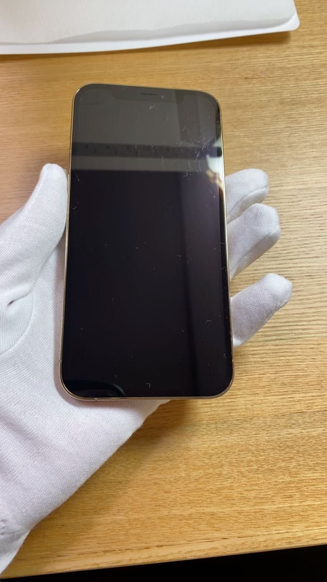 バッテリー100%／iPhone 12 Pro／128GB／ゴールド／SIMフリー