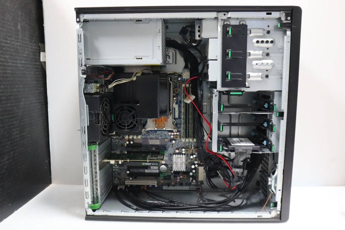 E0805（S）T 初期保証付・良品 HP Z420 Workstation Windows 11 Pro Intel Core @ 3.3GHz 32GB 新品SSD256GB_画像5