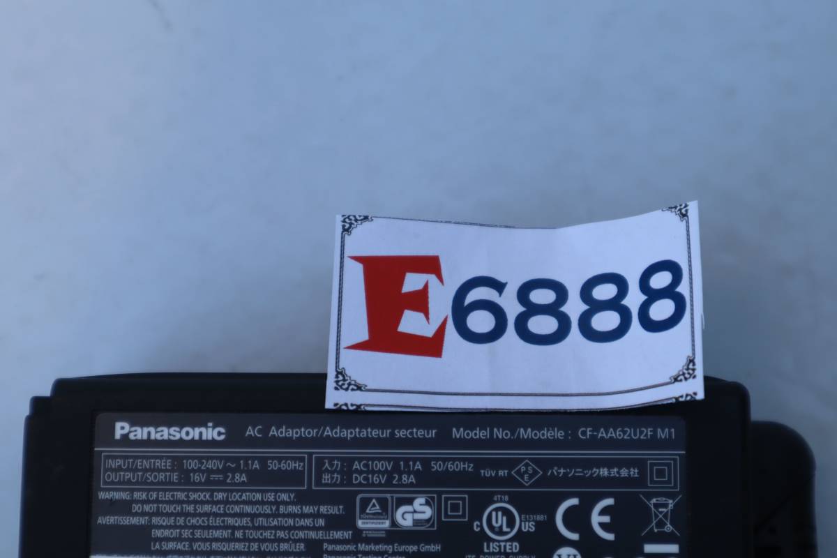 E6888(2+2th) Y L Panasonic Panasonic Let*s note XZ series AC adaptor CF-AA62U2F M1 16V 2.8A