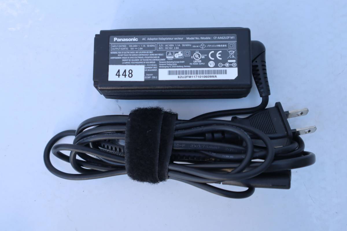 E6888(2+2th) Y L Panasonic Panasonic Let*s note XZ series AC adaptor CF-AA62U2F M1 16V 2.8A