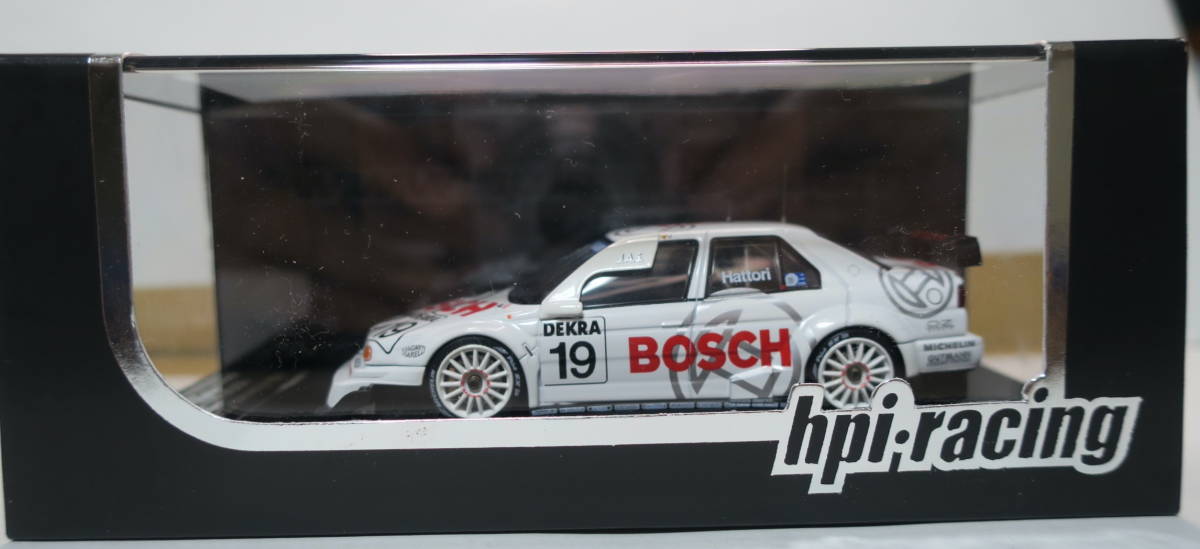 ★hpi racing 1/43 Alfa Romeo アルファロメオ 155V6 TI 1996 ITC #19 Naoki Nattori 服部の画像1