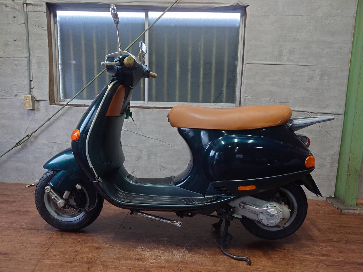 エンジン始動OK♪Vespa★ベスパ☆ET4-50★ZAPC2610000015***★13726㎞☆希少車両★人気車種☆1円スタート売り切りです♪♪_画像2