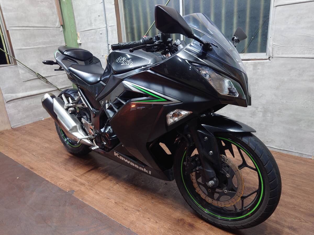 ★即乗りOK♪【自賠責令和6年5月迄】KAWASAKI★Ninja250☆ニンジャ250☆2015年モデル★EX250L-019***☆41730㎞★美車☆1円スタート売切♪♪_画像4