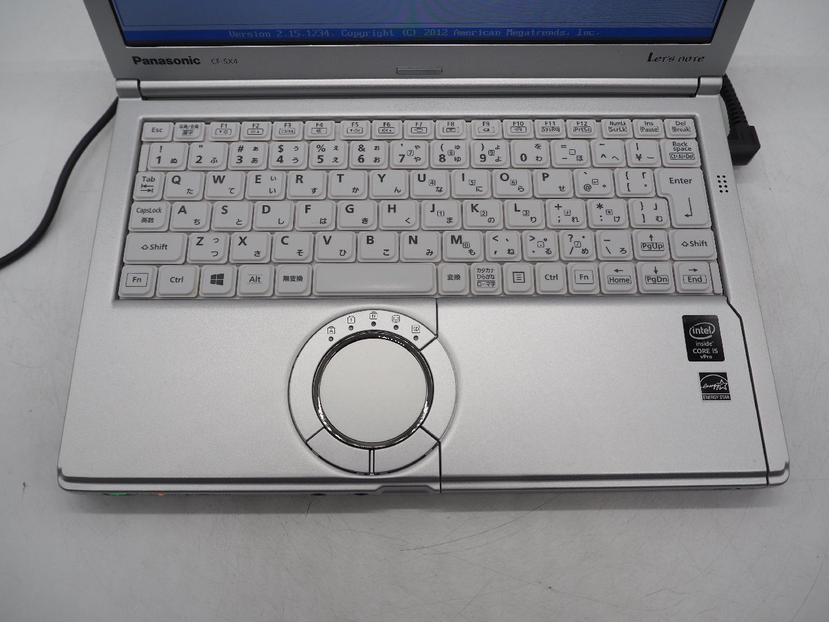 【Y5625】【Z4929】★Panasonic☆Let's note CF-SX4■Core i5-5300U 2.30GHz/メモリ4GB/320GB/_画像2