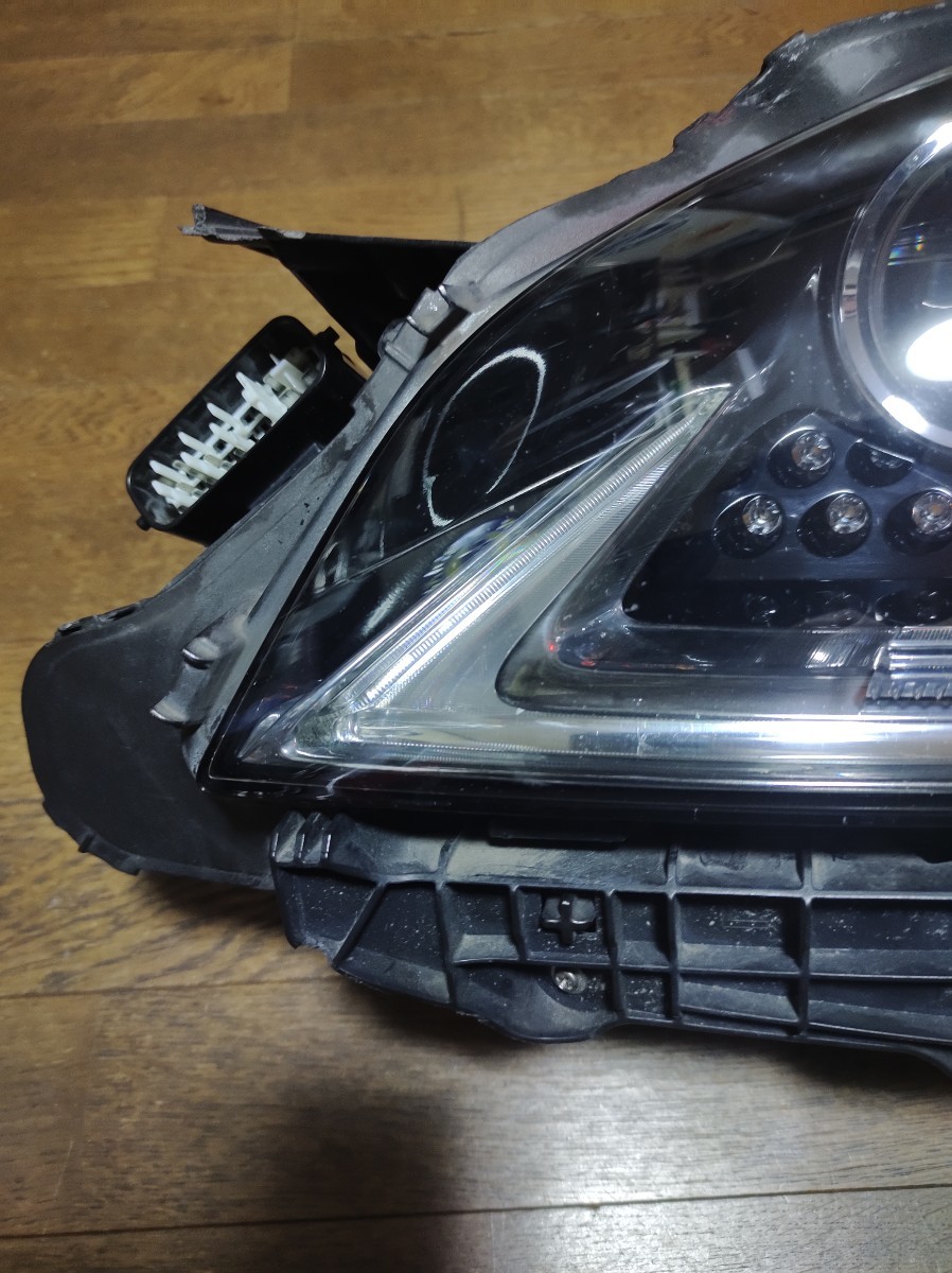 レクサスLS後期 三眼LED ヘッドライト ヘッドランプ 助手席側 レクサスLS後期 三眼LED ヘッドライト ヘッドランプ 助手席側