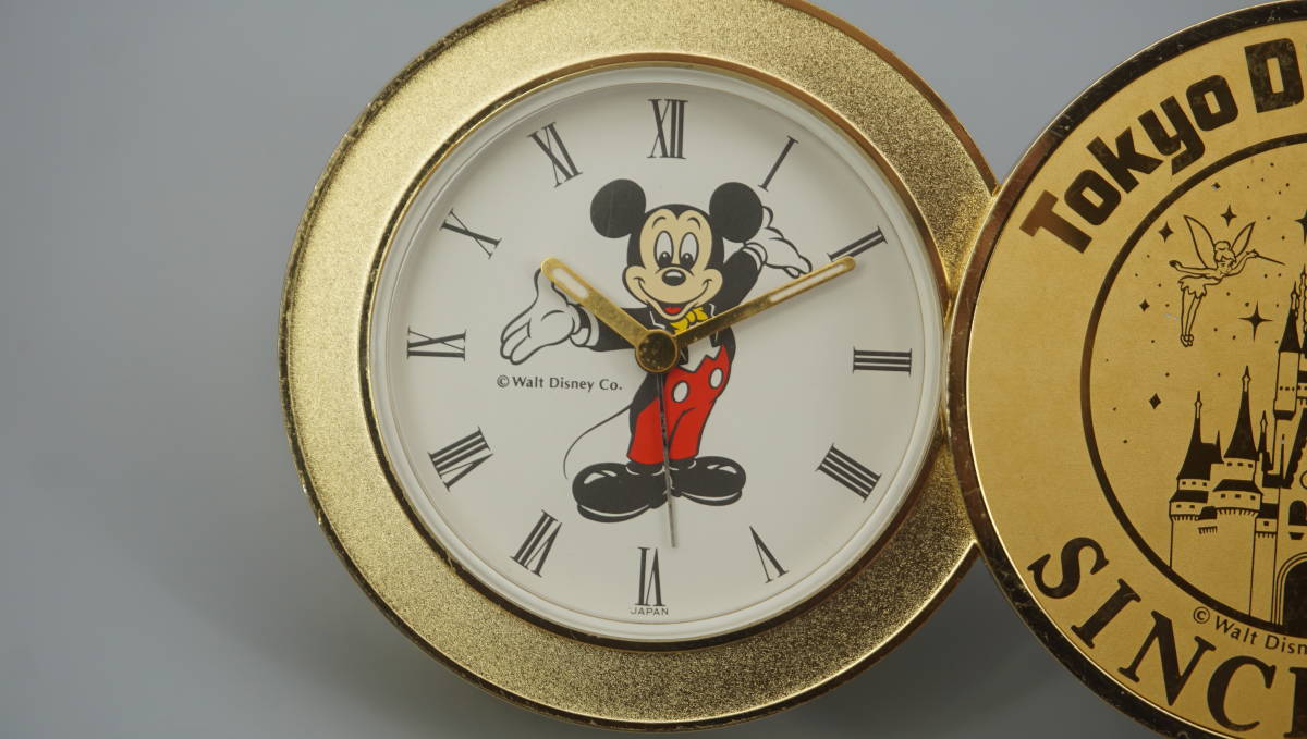 Tokyo Disneyland　SINCE 1983　東京ディズニーランド　ミルキーマウス　置き時計　(EV0258_画像4