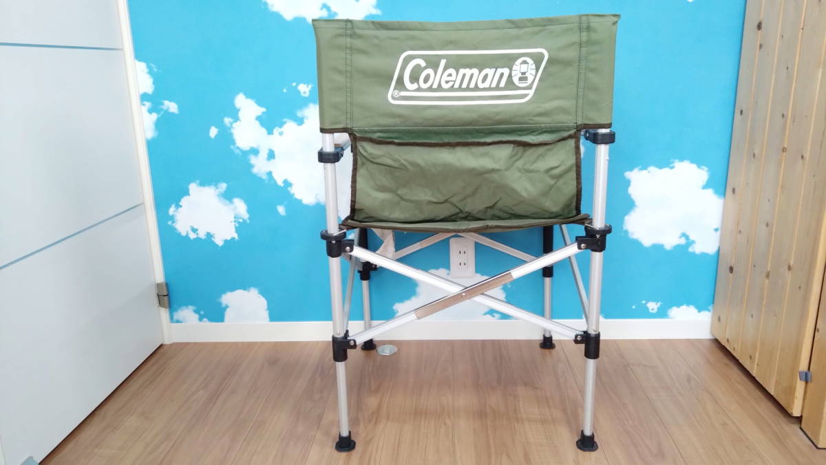 Coleman 2WAY キャプテンチェア コールマン ツーウェイ グリーン 2000031281 キャンプ イス 椅子 レジャー アウトドア 折り畳み【1脚目】_画像6