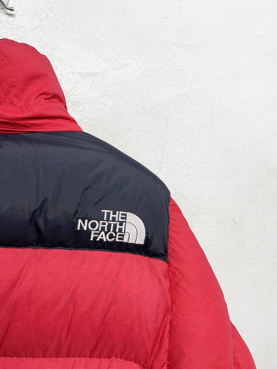 (J5425) THE NORTH FACE ノースフェイス ダウンジャケット メンズ L サイズ 正規品 本物 サミットシリーズ バルトロ!!!!!!!_画像8