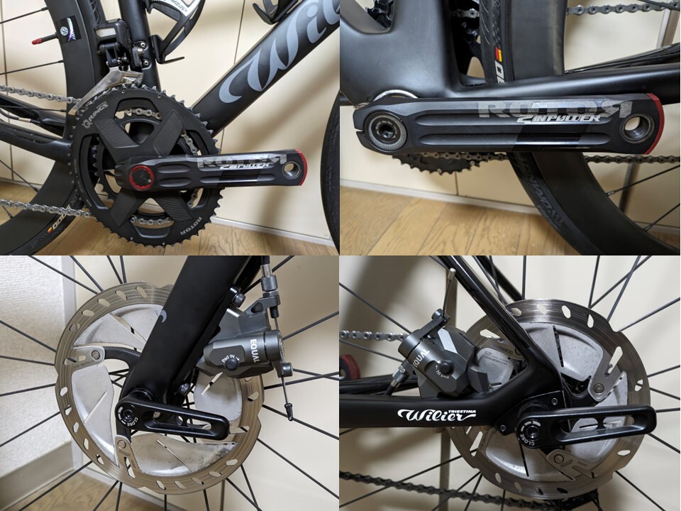 Wilier ウィリエール cento10 NDR Disc フルカーボン Di2 2X11S sizeS 2018 パワーメーター カーボンホイール EQUAL機械式ディスクブレーキ