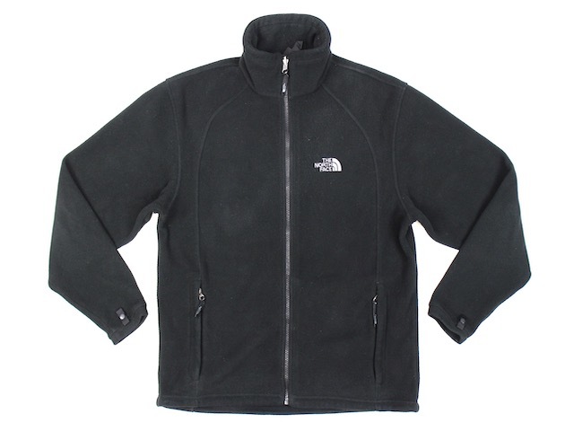 THE NORTH FACE■フルジップフリースジャケット ブラック/M ノースフェイス