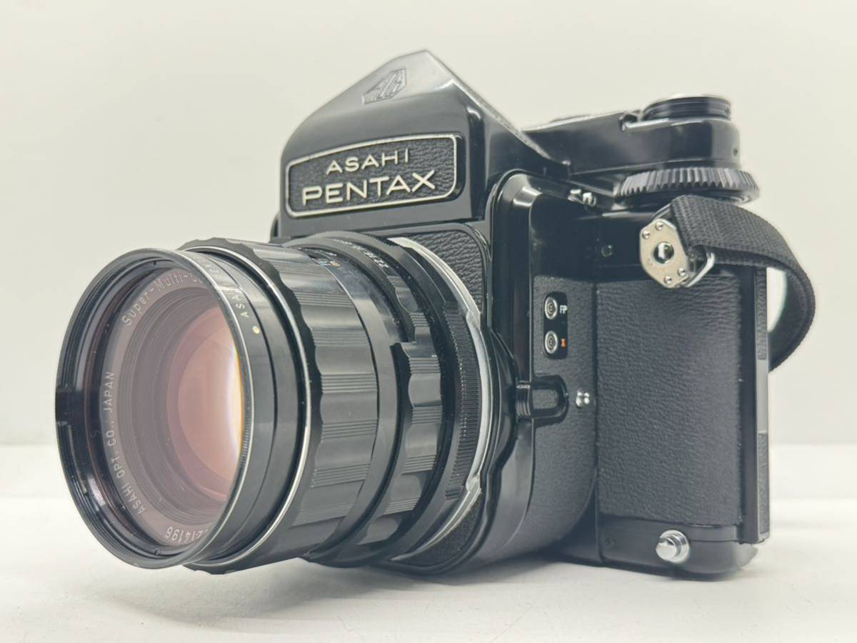 中BW101 美品！ PENTAX 6×7 4074178 Lens TAKUMAR 105mm F2.4 中判カメラ ペンタックス 67 フィルムカメラ _画像1