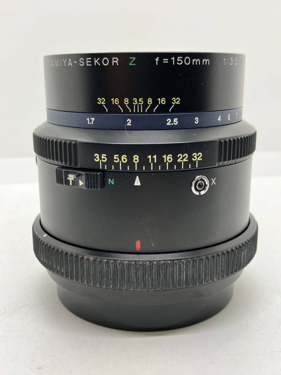 中A◇ 104 Mamiya マミヤ MAMIYA-SEKOR Z f=150mm 1:3.5 W 11674 中判カメラ用 マニュアルフォーカス 中古品_画像2