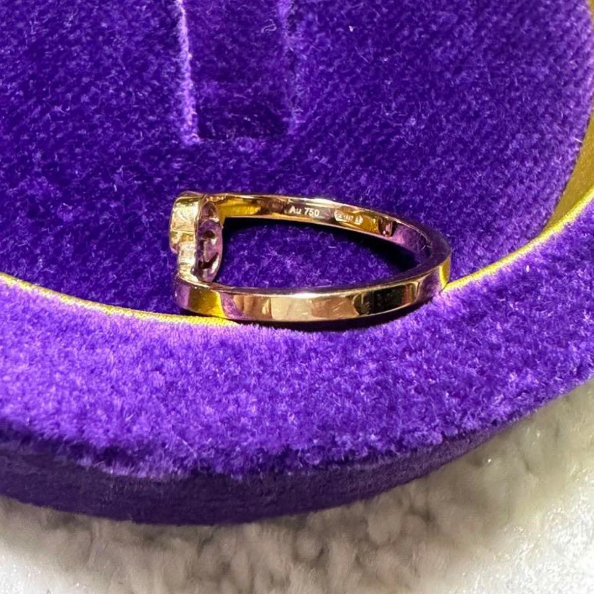 GUCCI リング GG 18K ランニング 指輪 イエローゴールド 10号 GUCCI リング GG 18K ランニング 指輪 イエローゴールド 10号