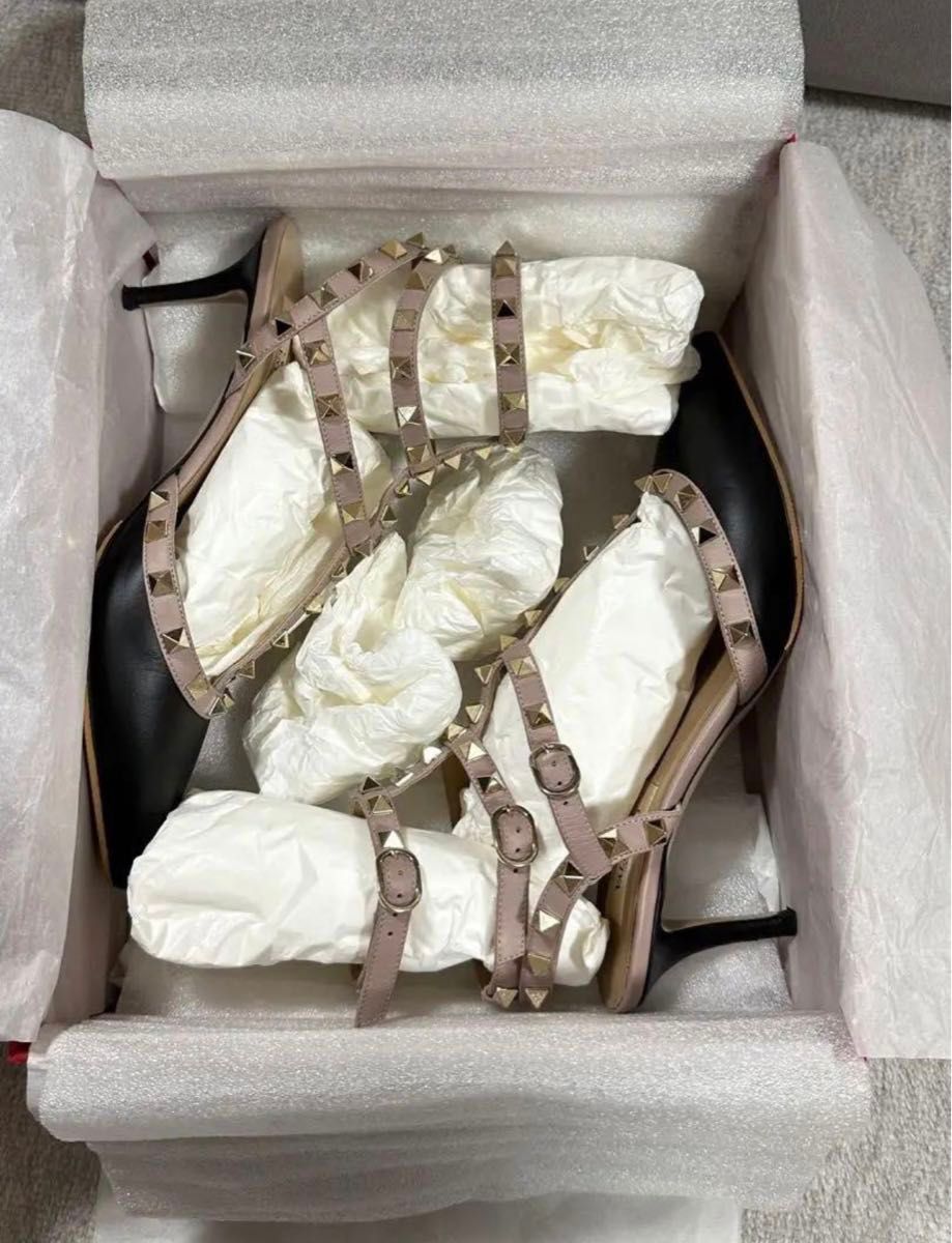 valentino パンプス ヴァレンティノ ロックスタッズ アンクル valentino パンプス ヴァレンティノ ロックスタッズ アンクル