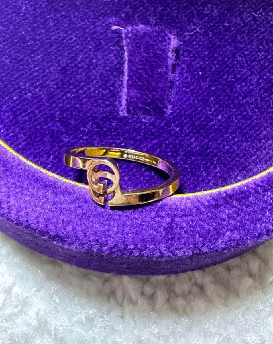 GUCCI リング GG 18K ランニング 指輪 イエローゴールド 10号 GUCCI リング GG 18K ランニング 指輪 イエローゴールド 10号
