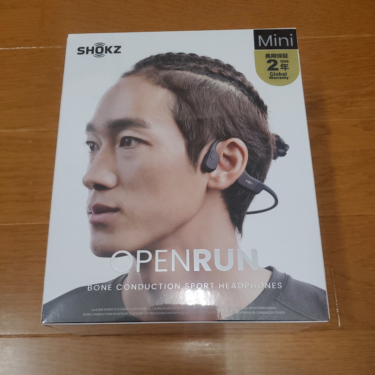 ◇新品未開封　SHOKZ｜ショックス 骨伝導イヤホン OpenRun Mini Black SKZ-EP-000012 [骨伝導 /Bluetooth]_画像1