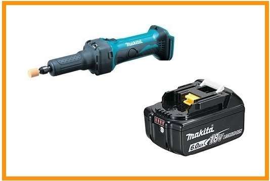 マキタ 18V 充電式ハンドグラインダ GD800DZ+BL1860B[6.2Ah] ◇(本体+バッテリ) ■安心のマキタ純正/新品/未使用■