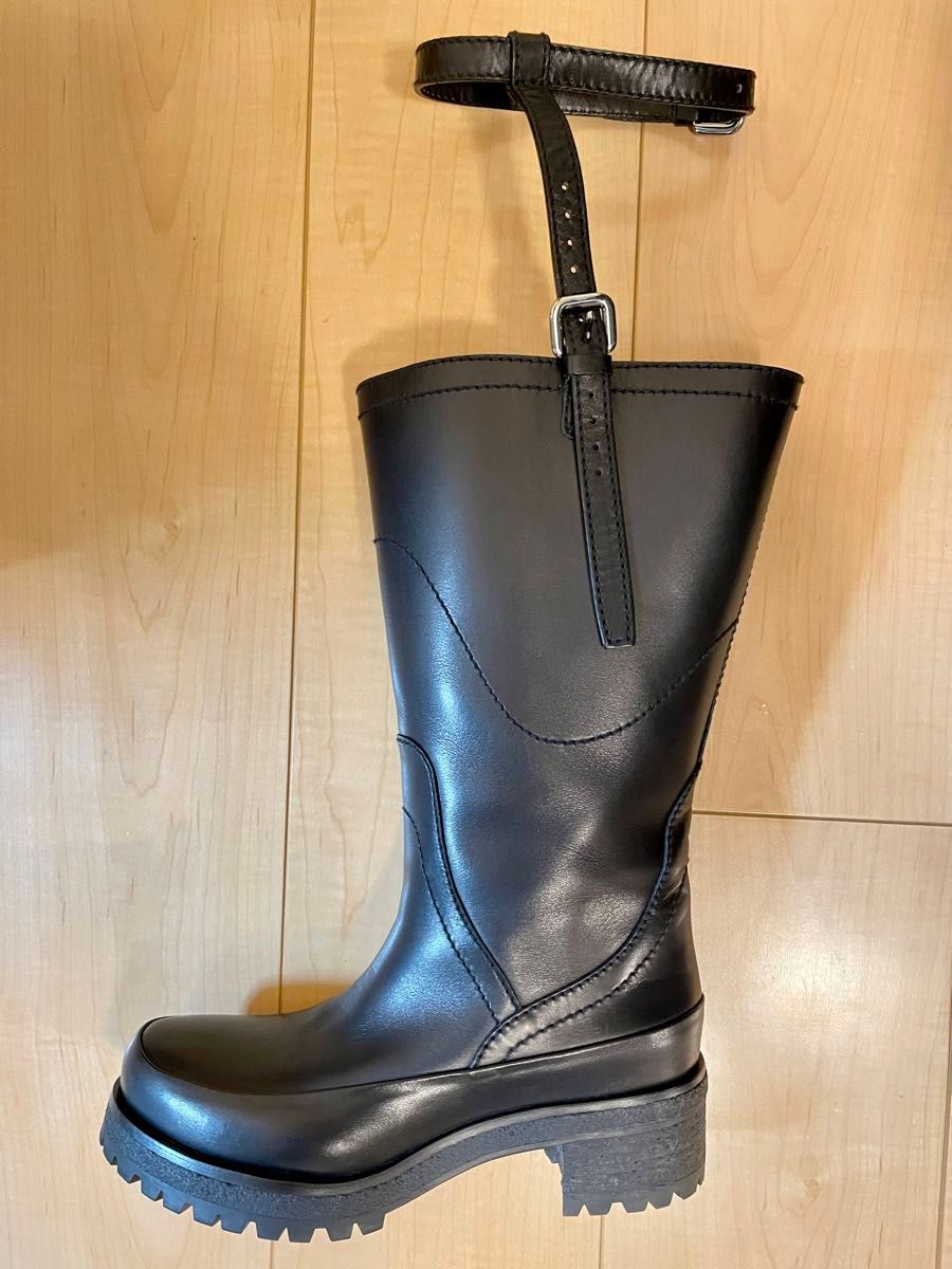 【美品】PRADA プラダ ブーツ サイズ34 1/2