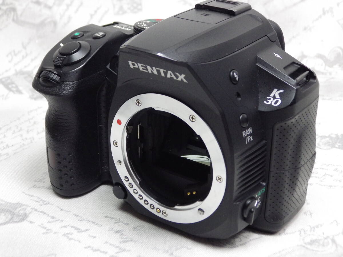 PENTAX K-30 Body 黒 良好 綺麗 約9700ショット_画像6