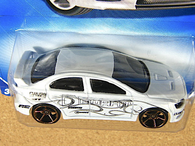 即決! Wlamart限定カラー 2008 ホットウィール ☆ 2008 三菱 ランサー エボリューション 白＋FTE ホィール LANCER EVOLUTION HW ランエボ_画像6