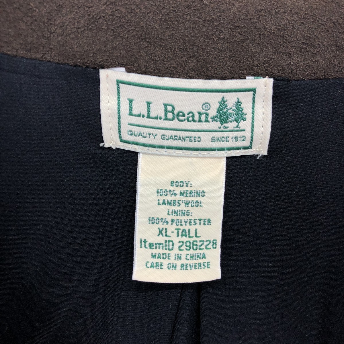 古着 エルエルビーン L.L.Bean ウールニットハーフジップセーター メンズXL /eaa415256_画像3