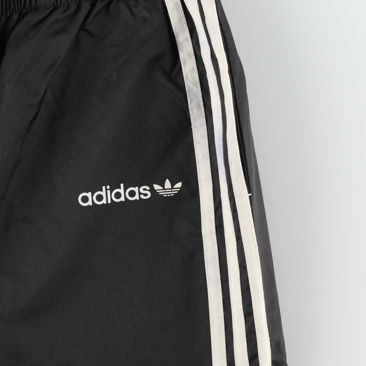 古着 90年代 アディダス adidas トレフォイルロゴ ナイロンパンツ シャカシャカパンツ レディースM ヴィンテージ /eaa414548_画像7