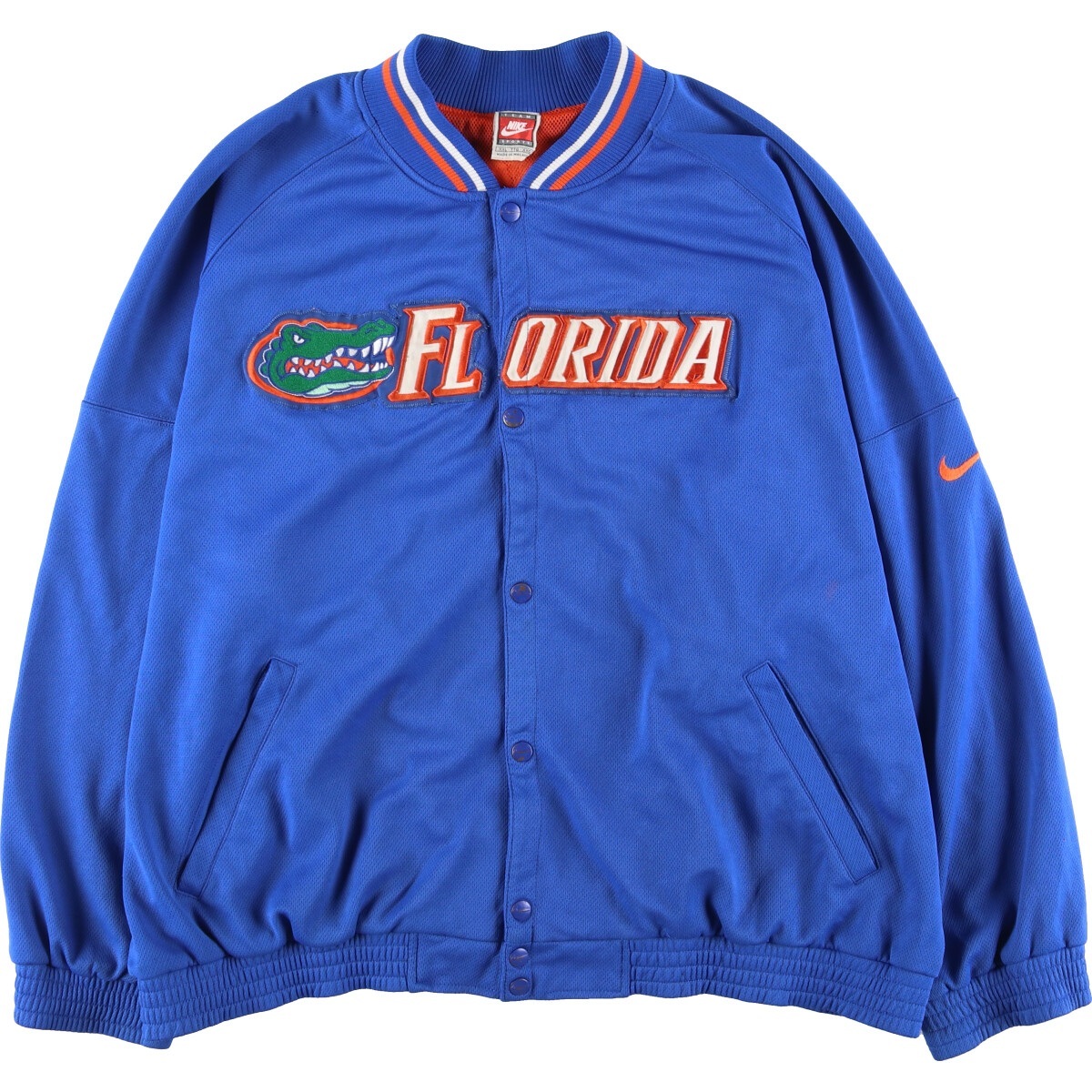 古着 ナイキ NIKE FLORIDA GATORS フロリダゲーターズ ジャージ トラックジャケット メンズXXL /eaa421029