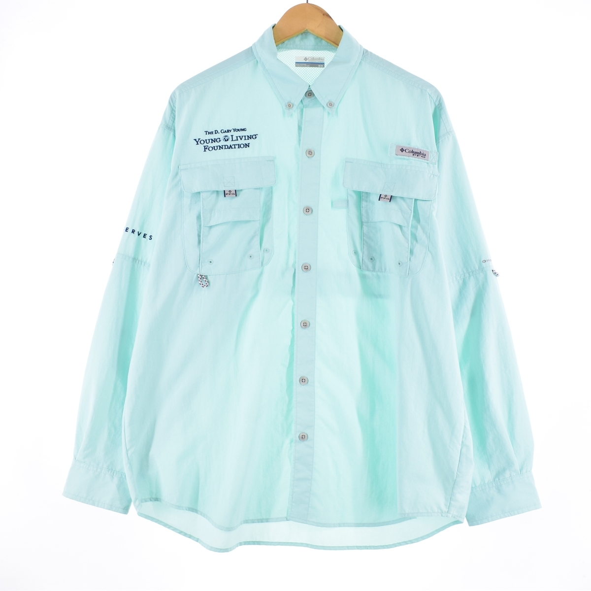 古着 コロンビア Columbia PFG 長袖 ボタンダウン フィッシングシャツ メンズXL /eaa335559 【SS2403】_画像1