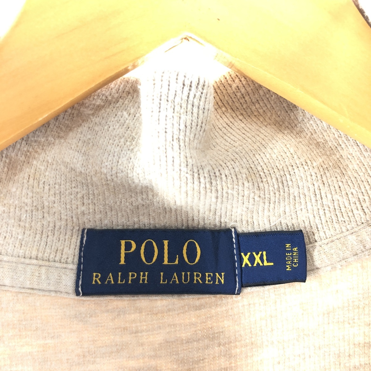  old clothes Ralph Lauren Ralph Lauren POLO RALPH LAUREN half Zip sweater men's XXL[ L ru] /eaa330442 [SS2403]