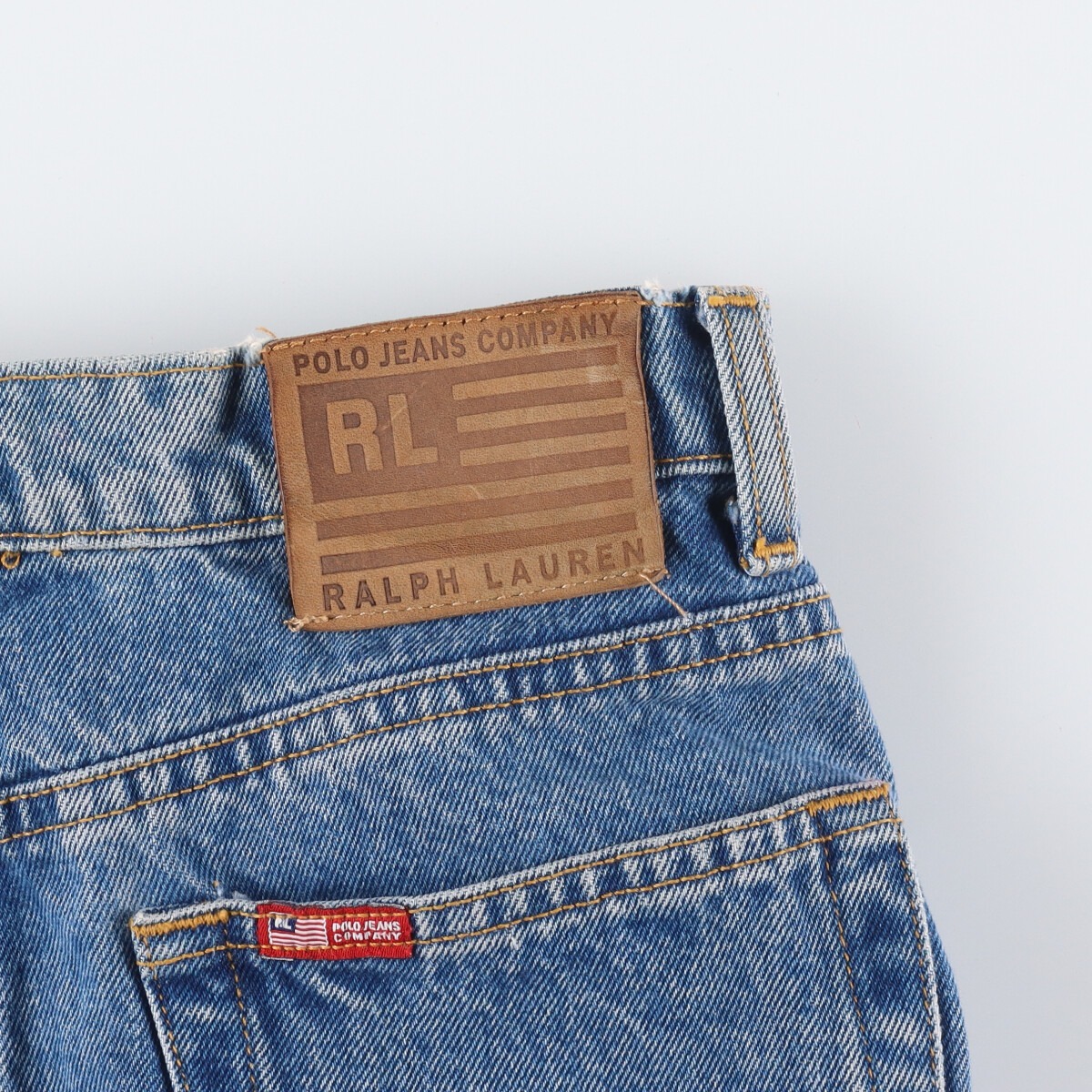 古着 ラルフローレン Ralph Lauren POLO JEANS COMPANY デニム タイト ミニスカート レディースM /eaa340594 【SS2403】_画像4