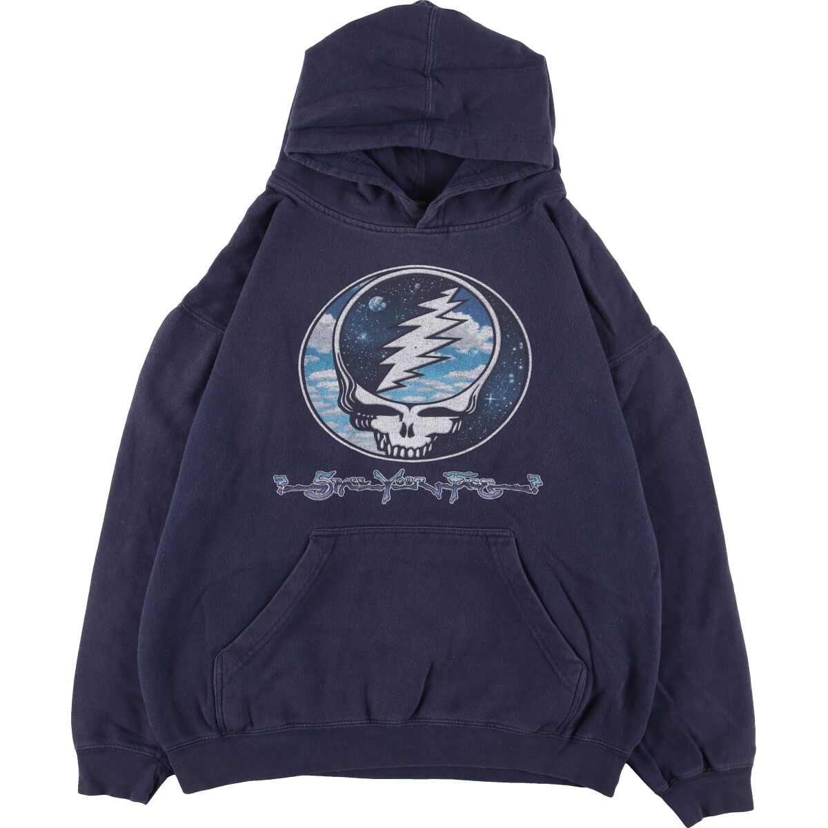 古着 LIQUID BLUE GRATEFUL DEAD グレイトフルデッド スウェットプルオーバーパーカー レディースM【エルル】 /eaa313886 【SS2403】_画像1