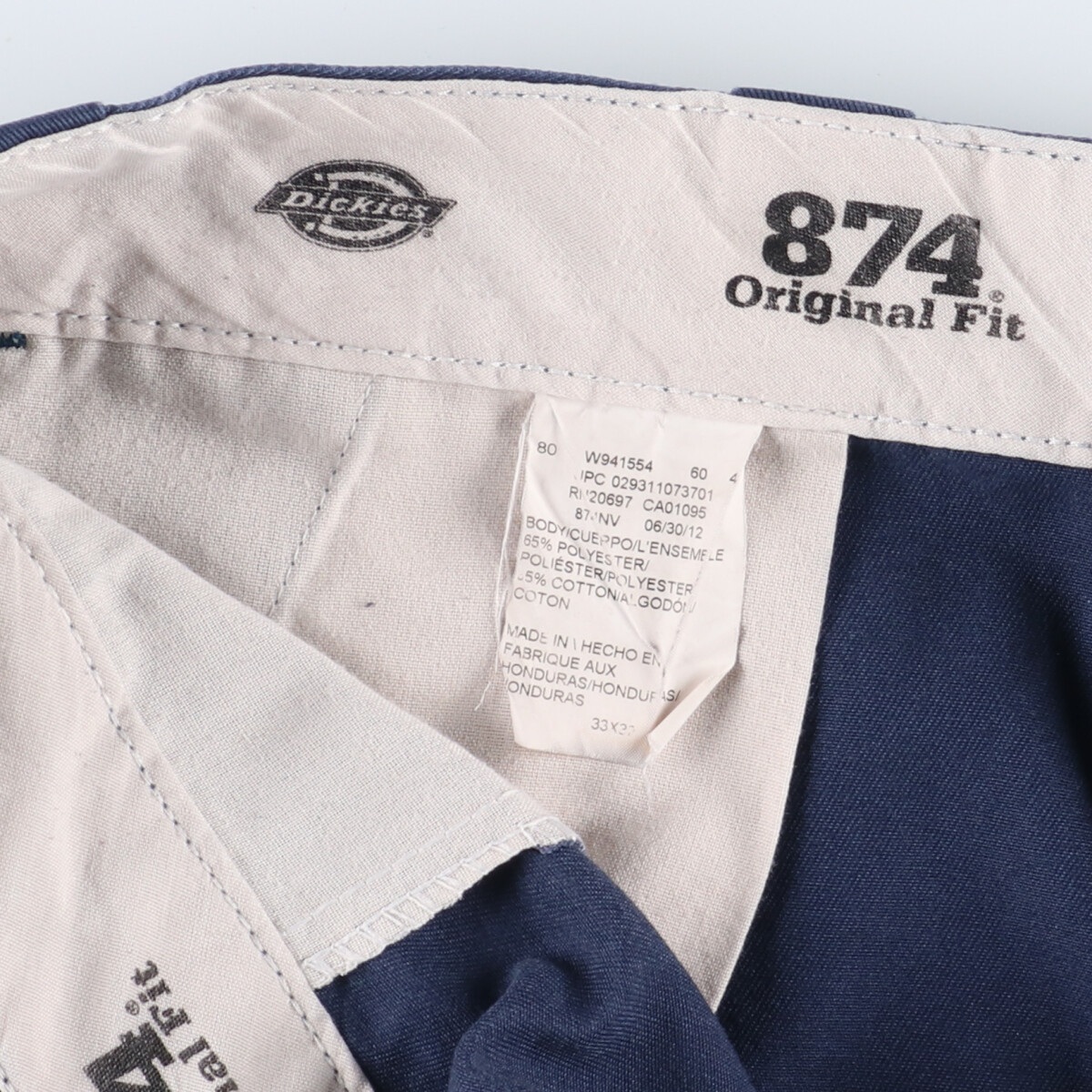 古着 ディッキーズ Dickies 874 ORIGINAL FIT ワークパンツ メンズw33 /eaa335747 【SS2403】_画像3