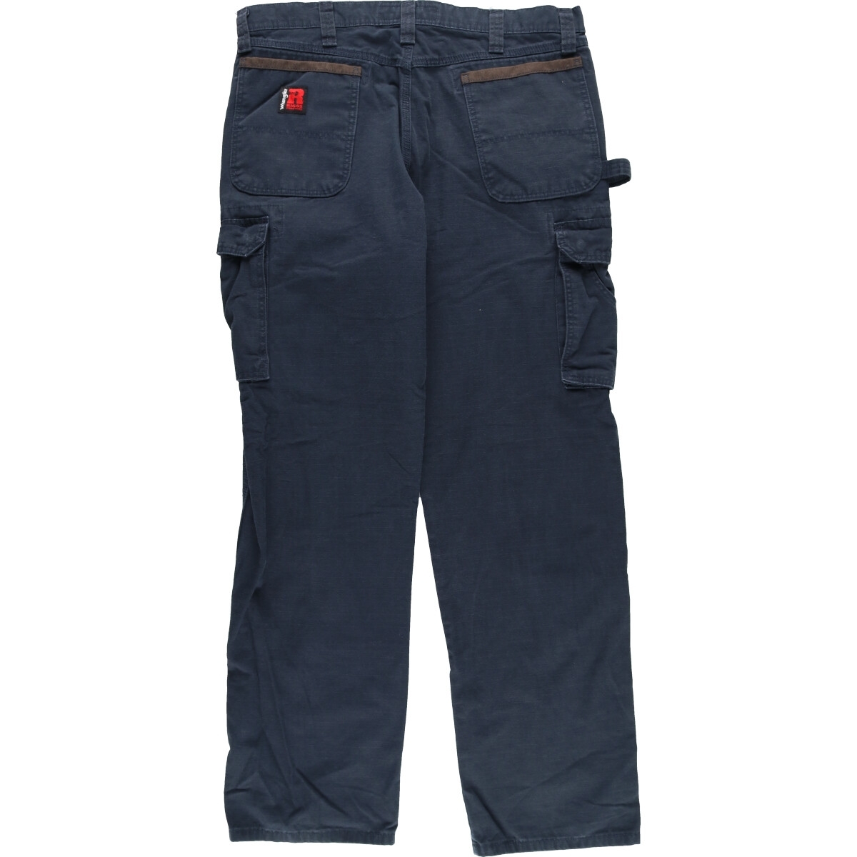 古着 ラングラー Wrangler ダブルニー リップストップ カーゴワークパンツ メンズw37 /eaa341882 【SS2403】_画像2