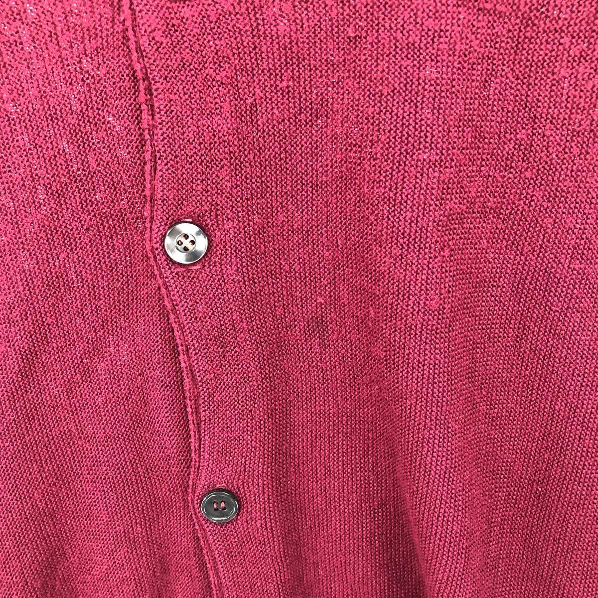 古着 70年代 ラコステ LACOSTE IZOD アクリルニットカーディガン メンズXL ヴィンテージ /eaa416548_画像4