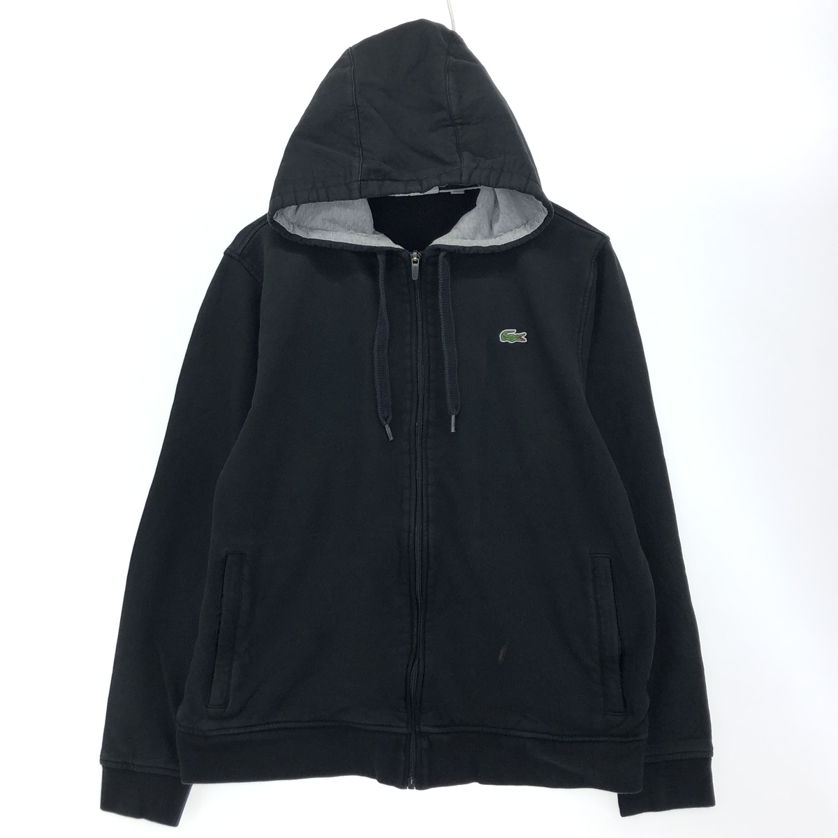 古着 ラコステ LACOSTE SPORT スウェットフルジップパーカー メンズXL /eaa421470_画像1