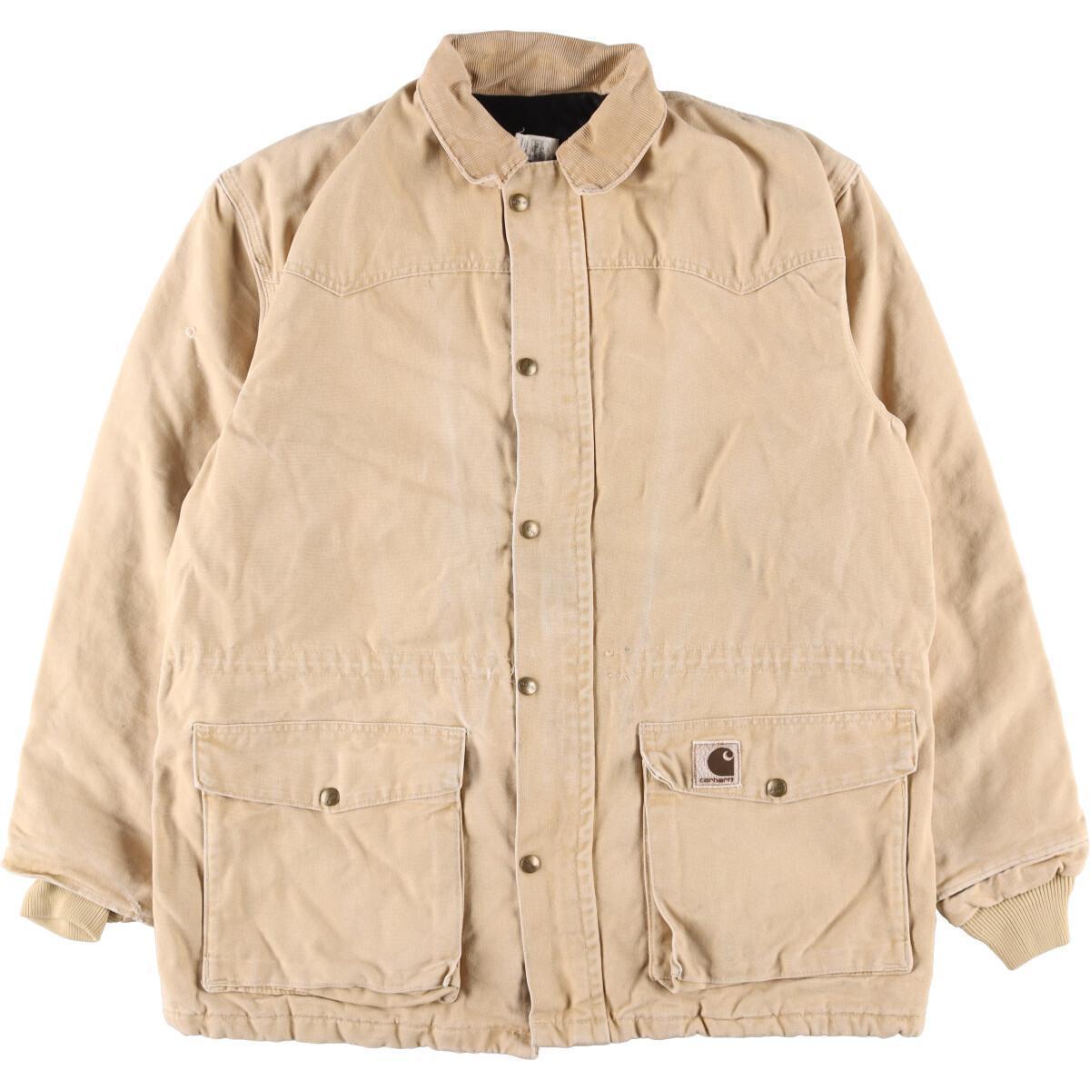 古着 80年代 カーハート Carhartt ダック地ワークジャケット USA製 メンズXL ヴィンテージ /eaa293050 【SS2403】