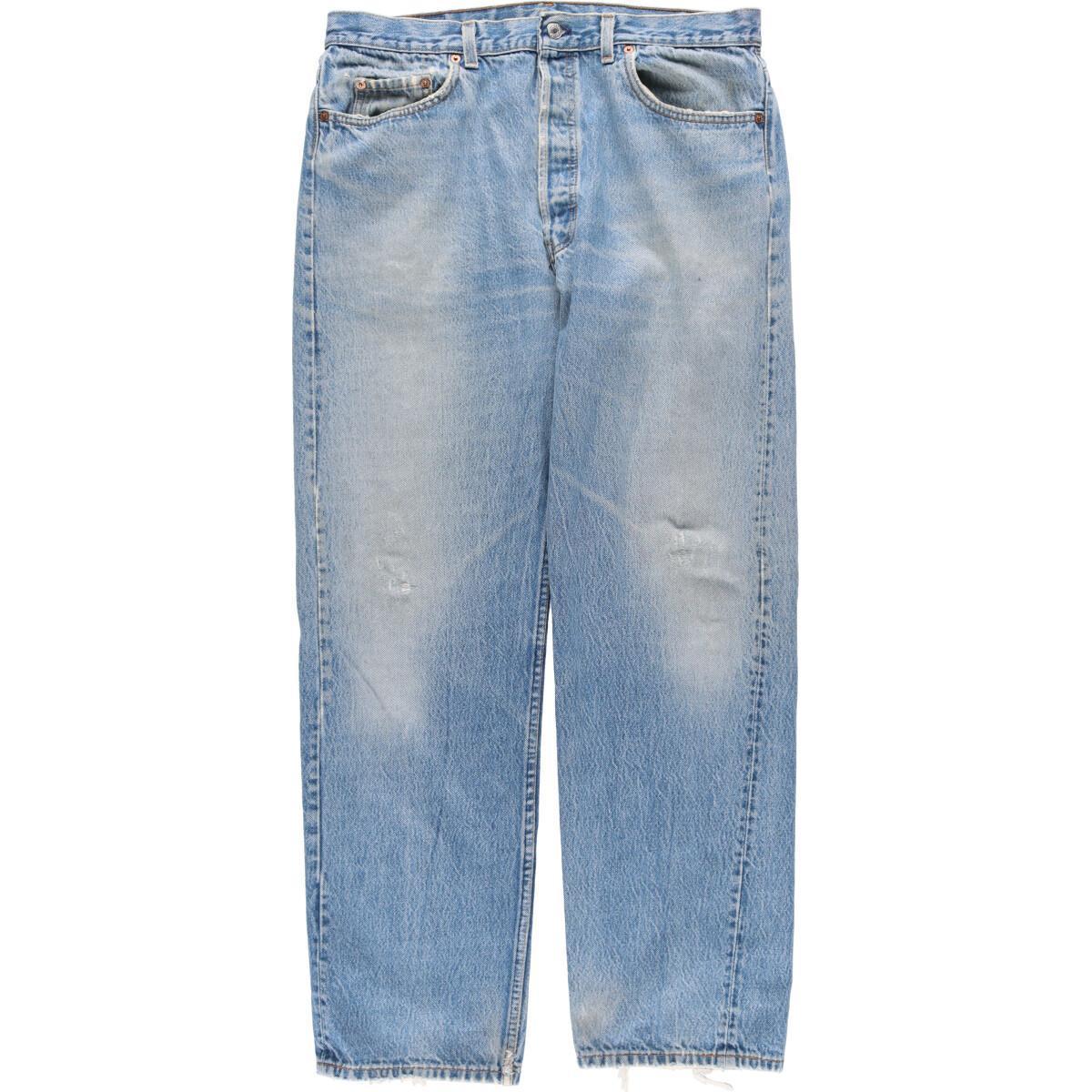 古着 90年代 リーバイス Levi's 501 ジーンズ ストレートデニムパンツ USA製 メンズw36 ヴィンテージ /eaa306297 【SS2403】_画像1