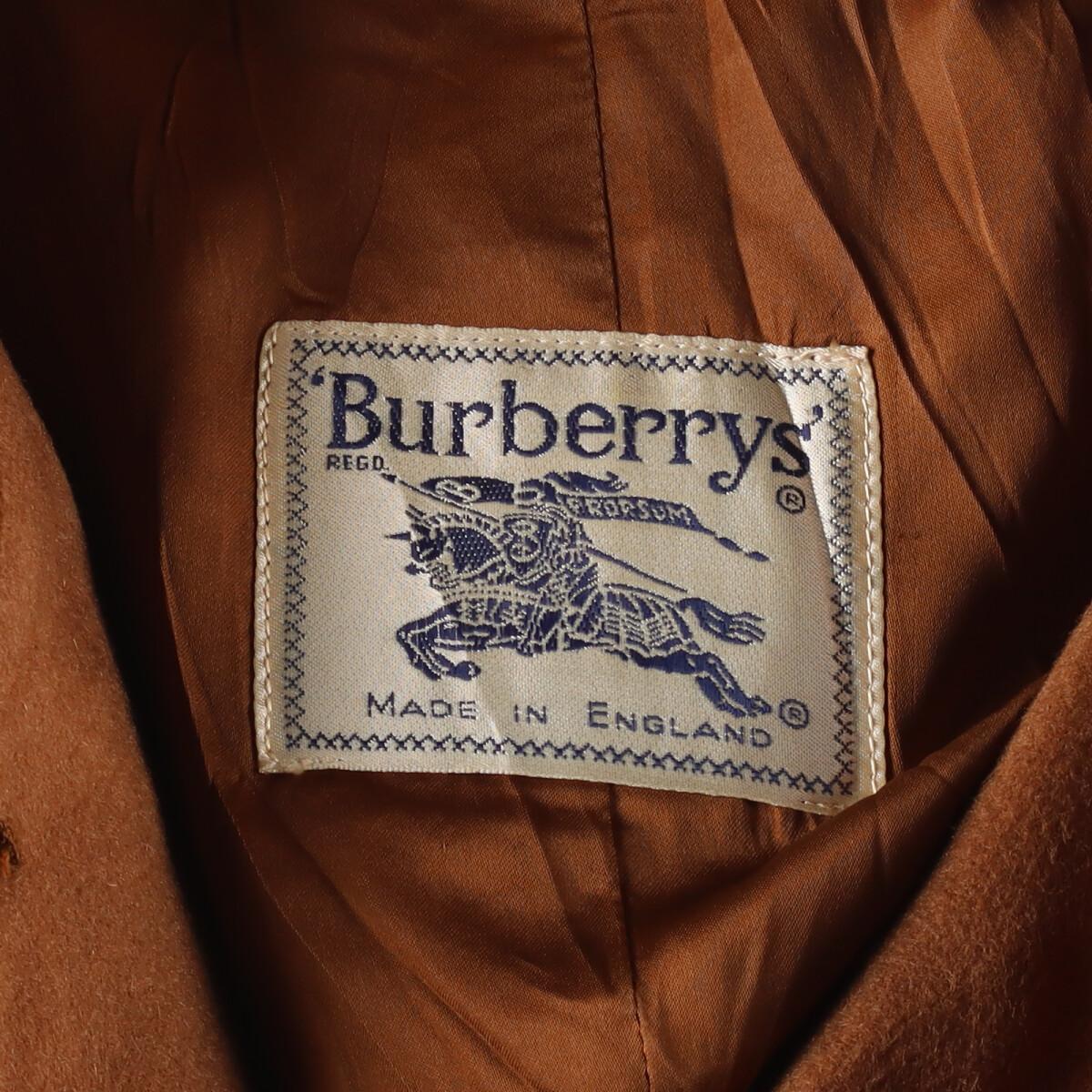 古着 バーバリー Burberry's カシミア ステンカラーコート バルマカーンコート 英国製 メンズM /eaa299573 【SS2403】_画像4