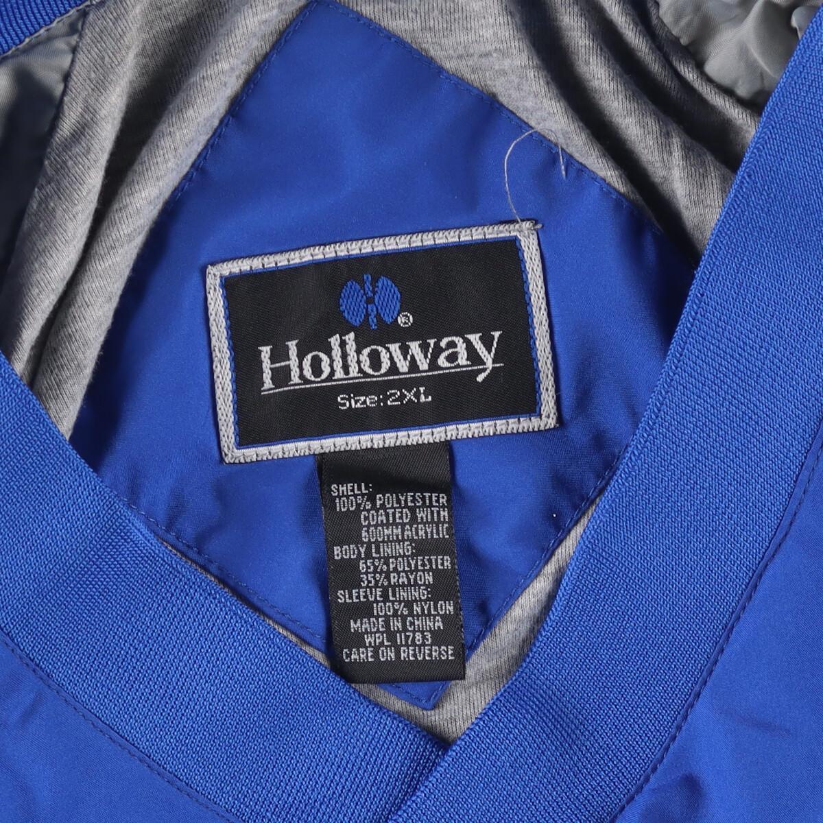 古着 ビックサイズ Holloway Vネック ウォームアッププルオーバー メンズXXXL /eaa309833 【SS2403】_画像3