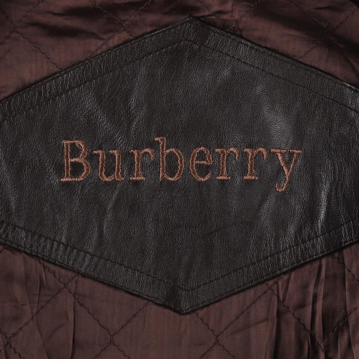 古着 90年代 バーバリー Burberry's レザーハーフコート メンズM ヴィンテージ /evb000639 【SS2403】_画像4