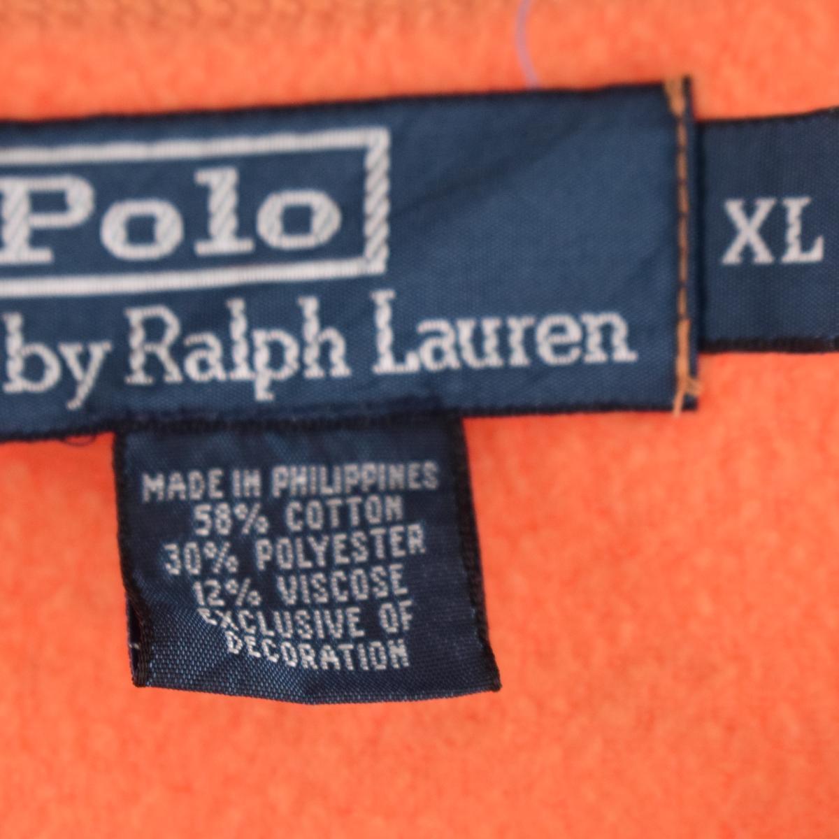  old clothes Ralph Lauren Ralph Lauren POLO by Ralph Lauren one Point Logo sweat sweatshirt men's XL /eaa305843 [SS2403]