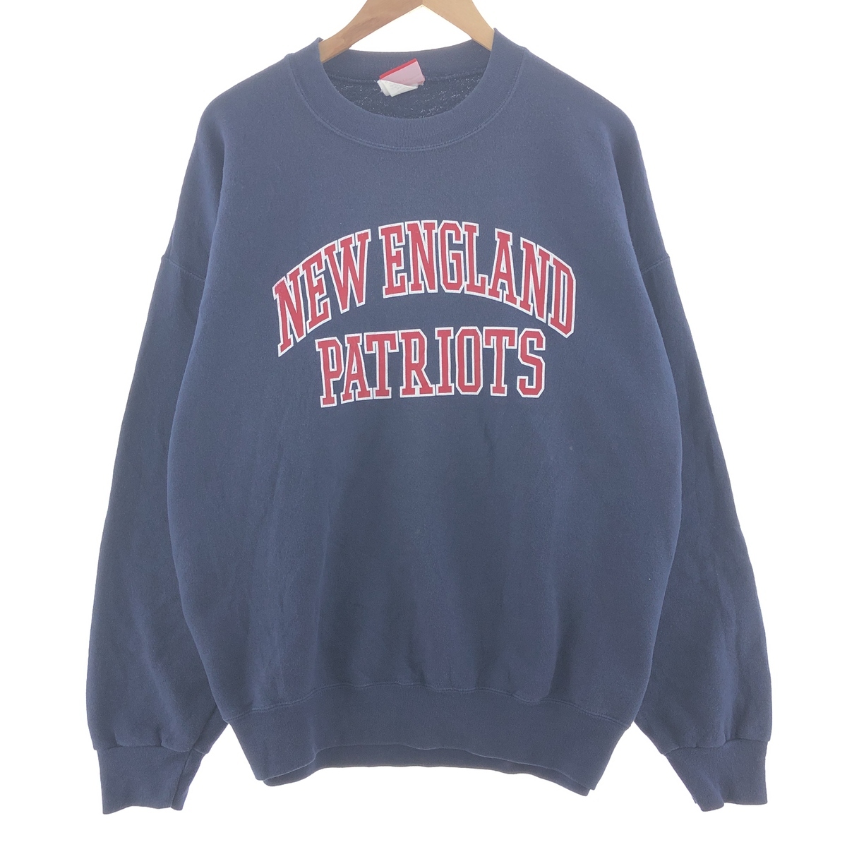 古着 NFL NEW ENGLAND PATRIOTS ニューイングランドペイトリオッツ プリントスウェットシャツ トレーナー メンズXL /taa001704 【SS2403】_画像1