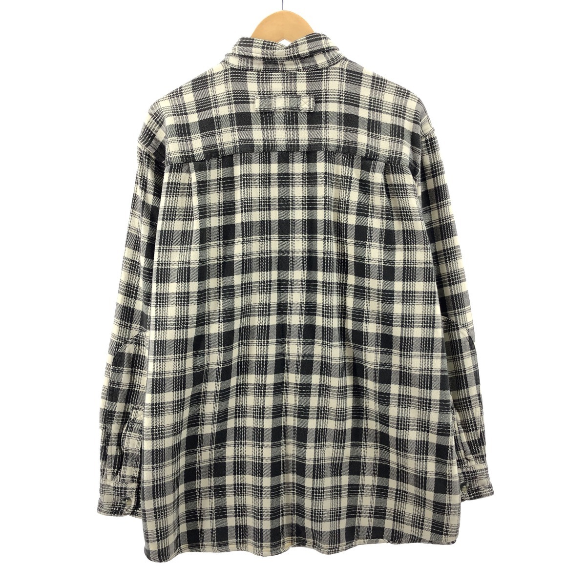 古着 ウールリッチ WOOLRICH 長袖 チェック柄 ヘビーネルシャツ メンズXL /eaa384052 【SS2403】_画像2