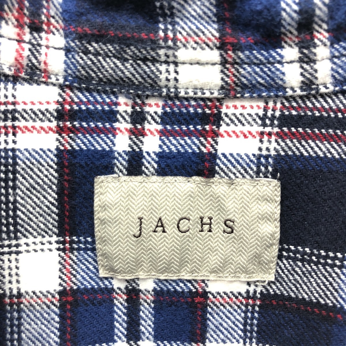 古着 JACHS 長袖 フランネルチェックシャツ メンズXL /eaa384086 【SS2403】_画像3