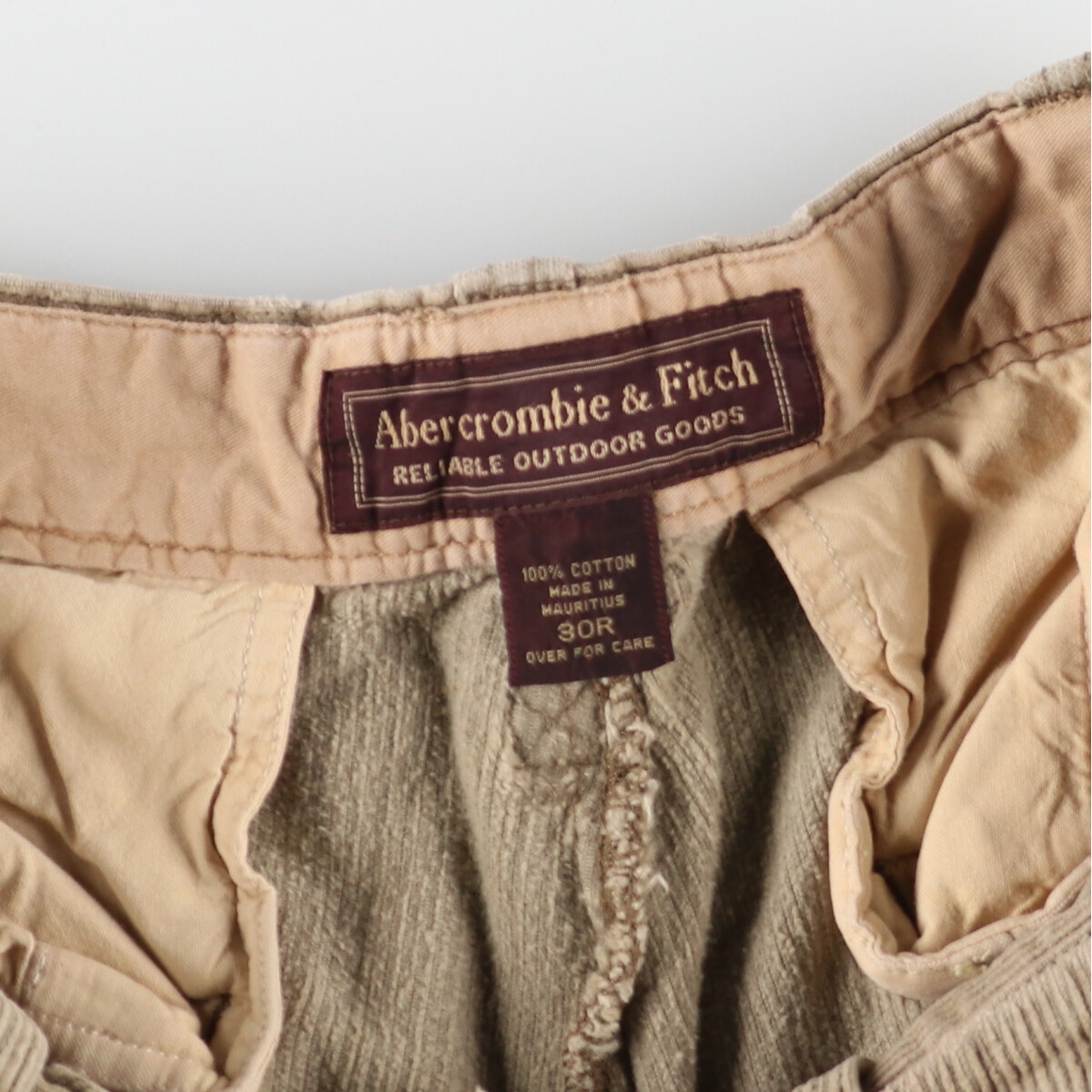 古着 Abercrombie & Fitch コーデュロイパンツ メンズw32 /eaa378948 【SS2403】_画像3