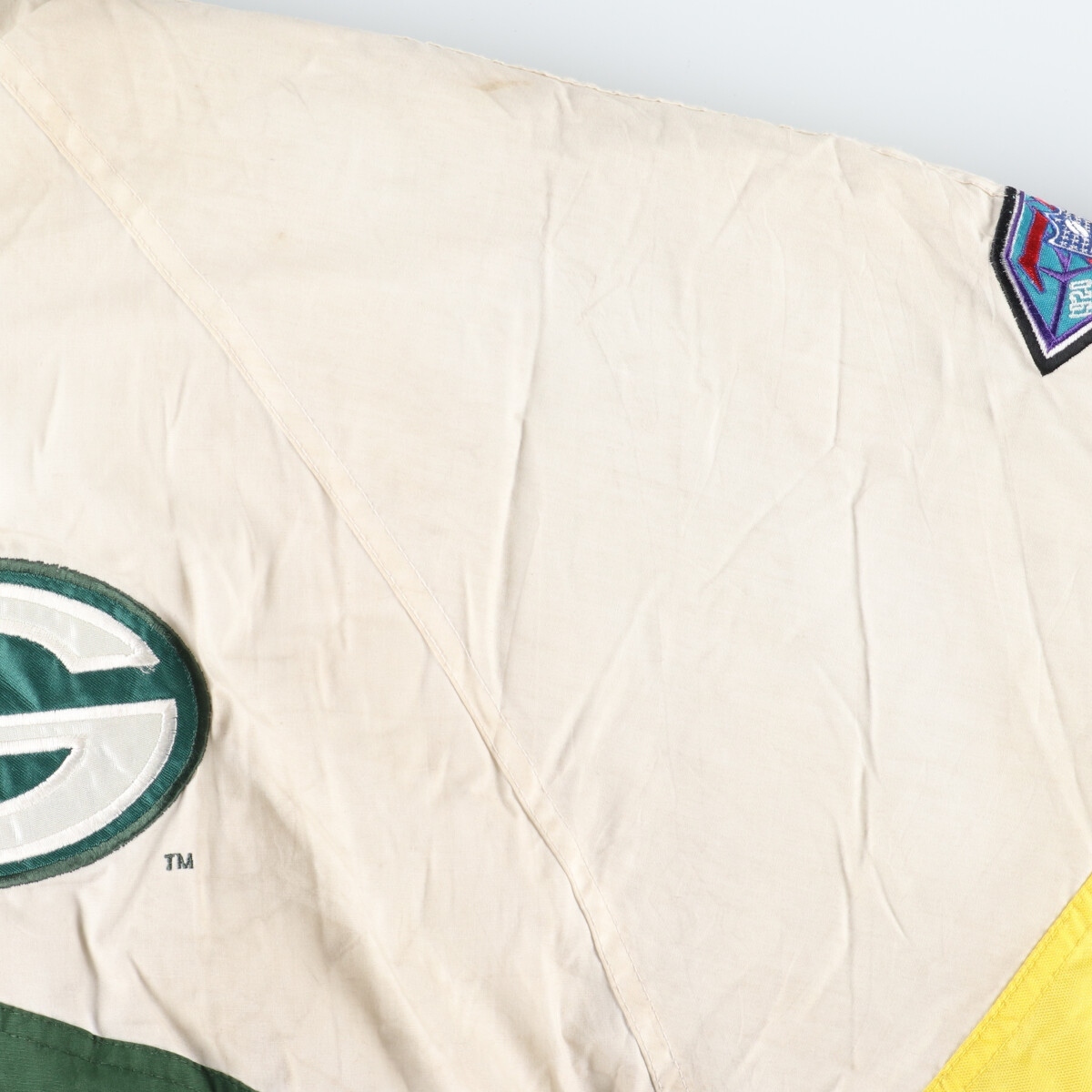 古着 90年代 PRO PLAYER NFL GREEN BAY PACKERS グリーンベイパッカーズ 中綿ジャケット メンズXL ヴィンテージ /eaa377838 【SS2403】_画像6