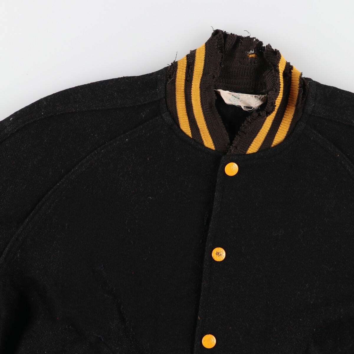  old clothes ~90 period back .? wool stadium jumper Award jacket bar City jacket men's M Vintage /eaa388940 [SS2403]