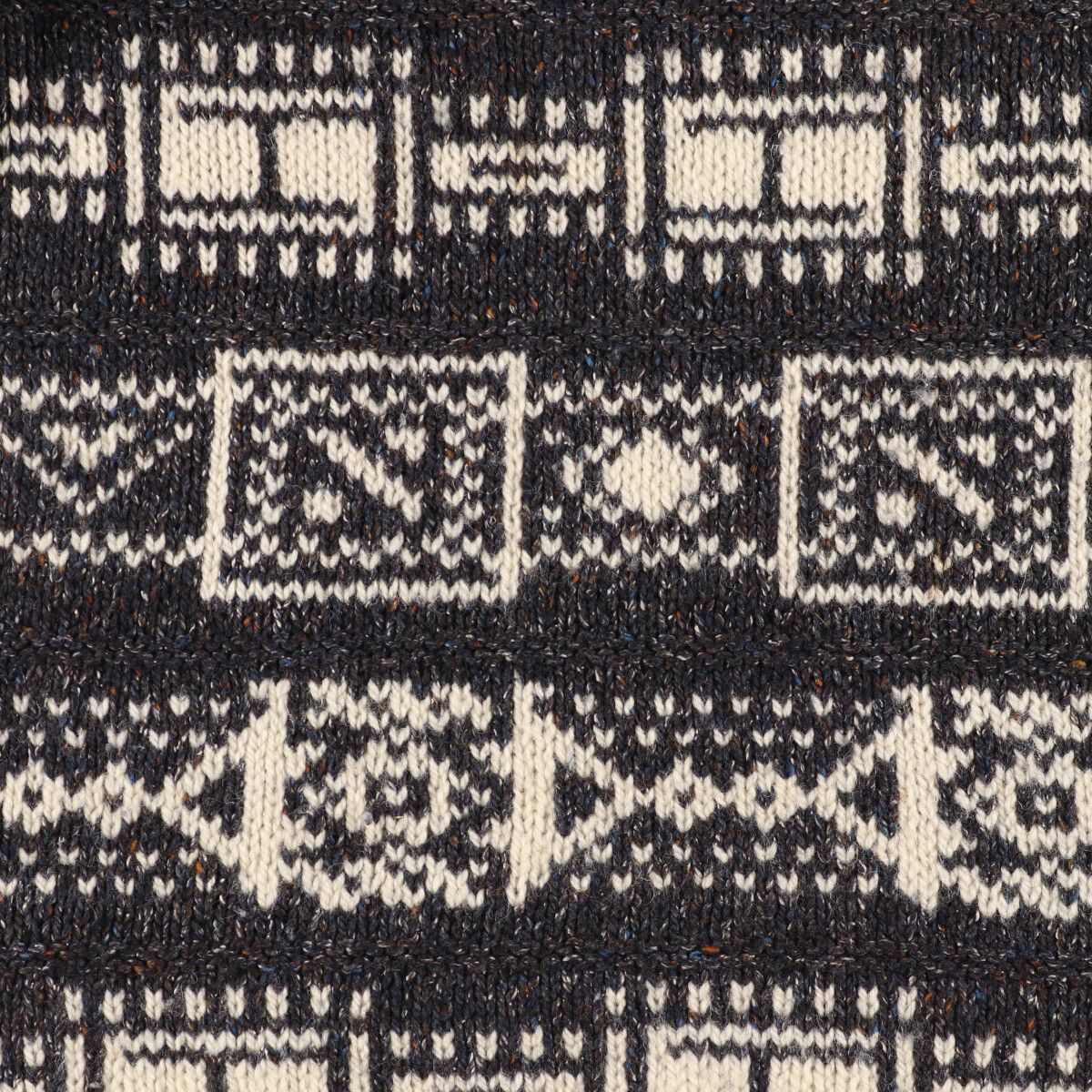  б/у одежда FISHERMAN общий рисунок шерсть вязаный свитер мужской XXL /eaa353993 [SS2403]