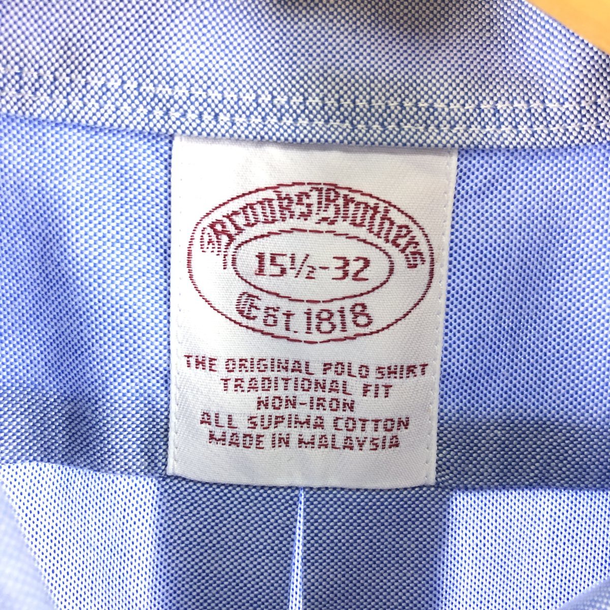 古着 ブルックスブラザーズ Brooks Brothers Est.1818 長袖 ボタンダウンシャツ メンズL /eaa374680 【SS2403】_画像3